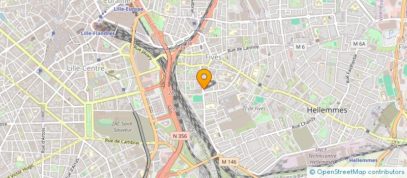 localisation de l'entreprise A TO B CONVOYAGE  LILLE