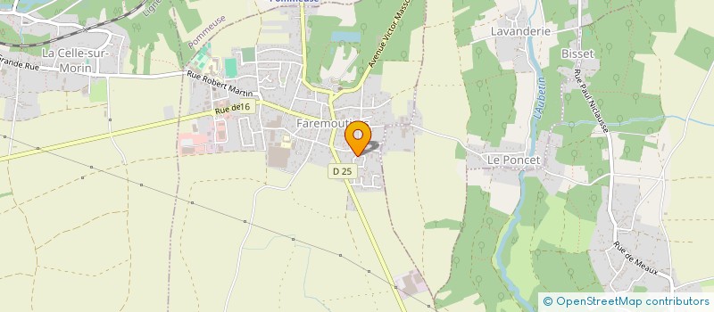 localisation de l'entreprise A TOI DE JOUER  FAREMOUTIERS