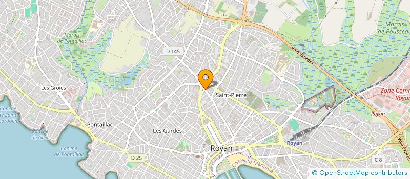 localisation de l'entreprise A.TOL  ROYAN