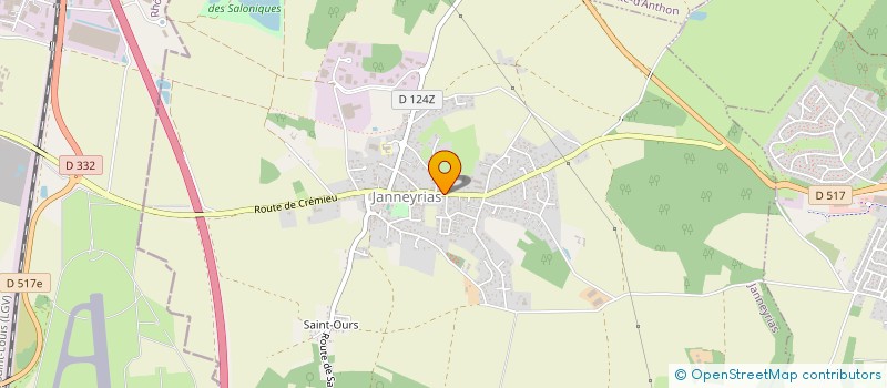 localisation de l'entreprise A TOMBER RAIDE PAR TERRE  JANNEYRIAS