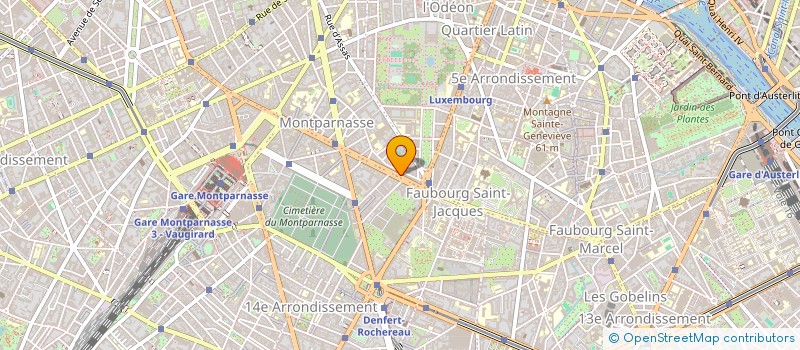 localisation de l'entreprise A'TOMIC à PARIS