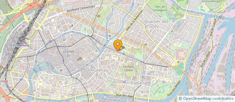 localisation de l'entreprise A.TOO.NET à STRASBOURG