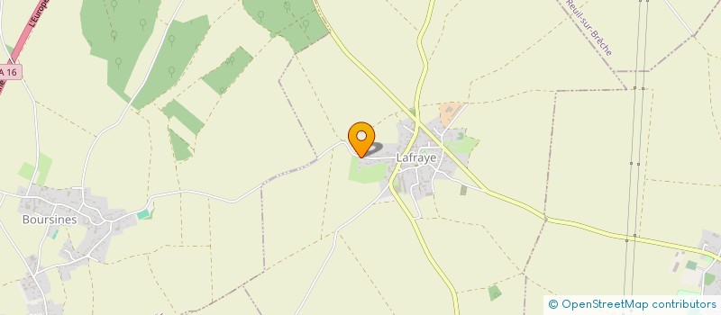 localisation de l'entreprise A TOO SERVICES  LAFRAYE