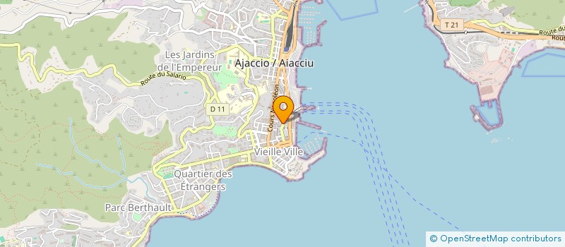 localisation de l'entreprise A TORRA à AJACCIO