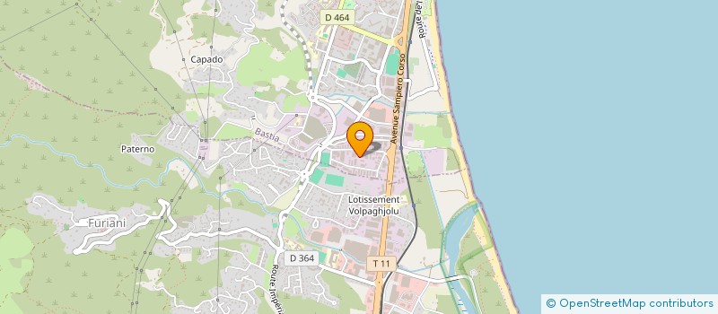 localisation de l'entreprise A TORRA à BASTIA