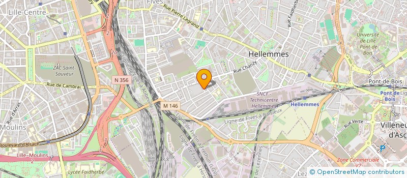 localisation de l'entreprise A TORT ET A TRAVERS à LILLE
