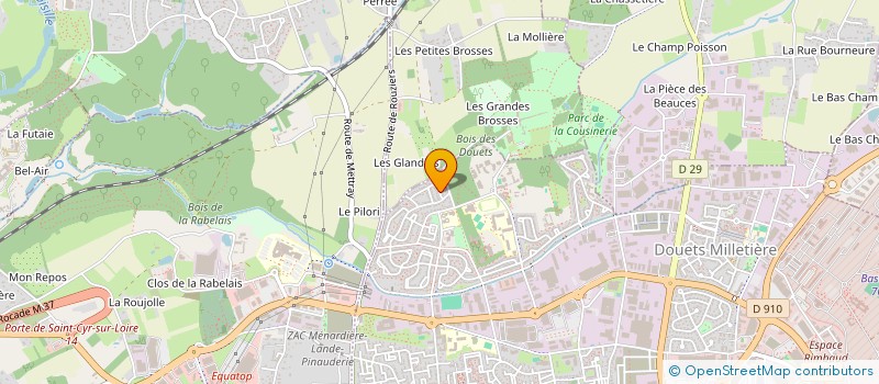 localisation de l'entreprise A TOURS DE ROLES à TOURS