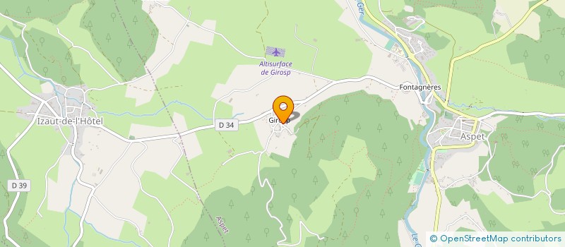 localisation de l'entreprise A TOUS CARREAUX à ASPET