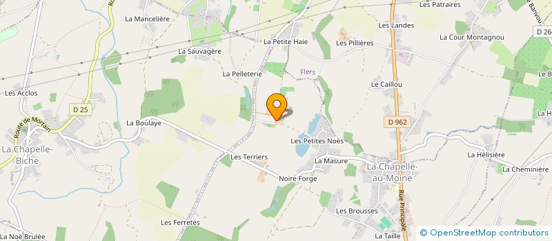 localisation de l'entreprise A TOUS SERVICES à CALIGNY