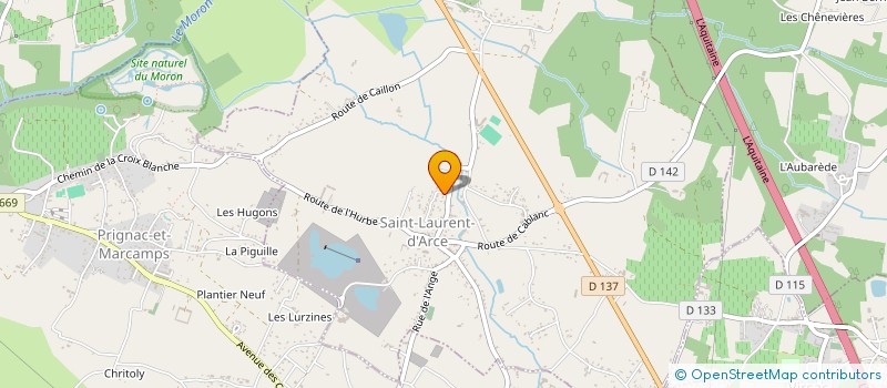 localisation de l'entreprise A TOUS SERVICES  SAINT-LAURENT-D'ARCE