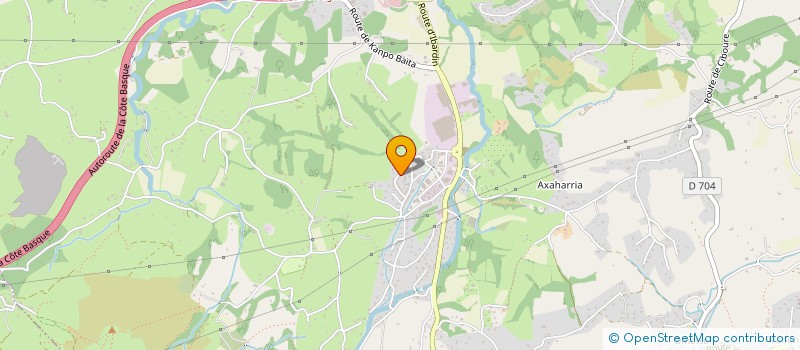 localisation de l'entreprise A TOUS TRAVAUX à URRUGNE