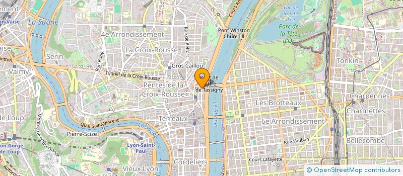 localisation de l'entreprise A TOUT ART à LYON