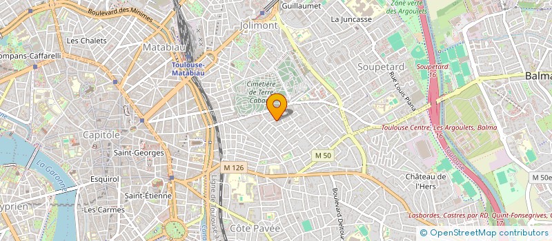 localisation de l'entreprise A TOUT ATOUTS à TOULOUSE