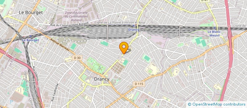 localisation de l'entreprise A TOUT BAT à DRANCY