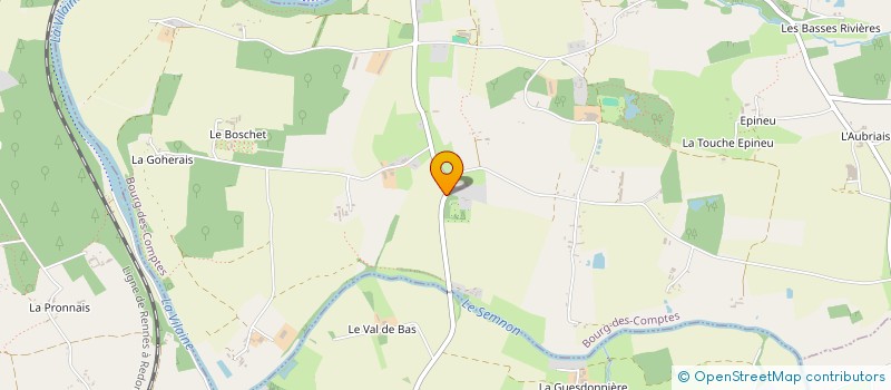 localisation de l'entreprise A TOUT BOUT DE CHANT  BOURG-DES-COMPTES