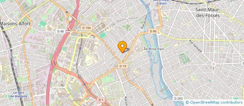 localisation de l'entreprise A TOUT CHOEUR à CRETEIL