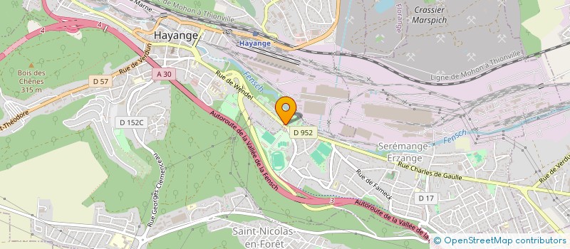 localisation de l'entreprise A TOUT COEUR  HAYANGE