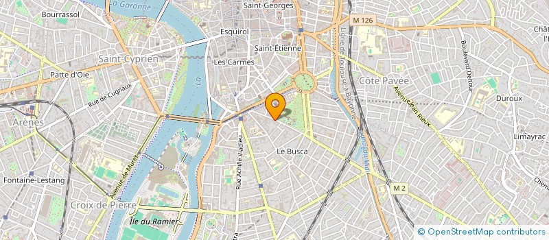 localisation de l'entreprise A'TOUT'COM  TOULOUSE