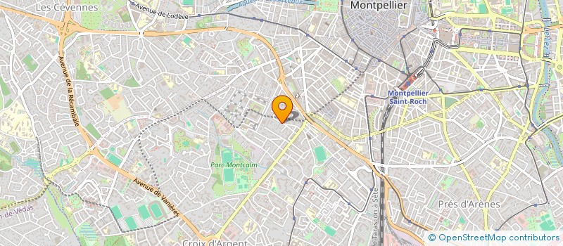 localisation de l'entreprise A TOUT CORPS à MONTPELLIER