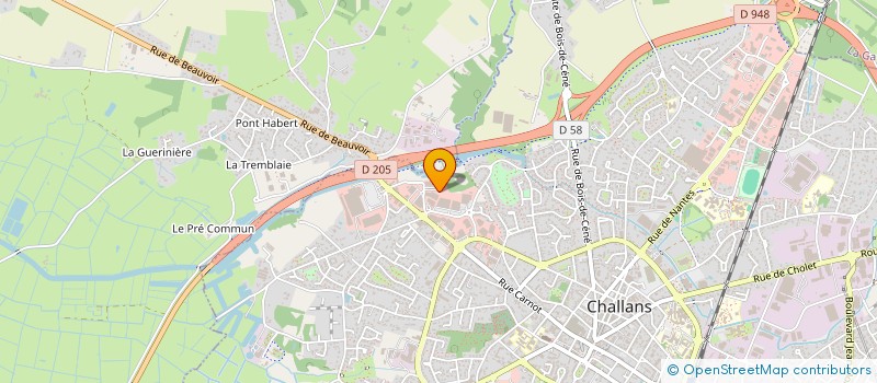 localisation de l'entreprise A TOUT CYCLE 85 à CHALLANS