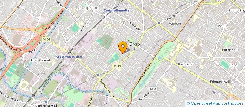 localisation de l'entreprise A TOUT FAIRE PRO à CROIX
