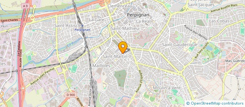 localisation de l'entreprise A TOUT GRAVER EURL à PERPIGNAN