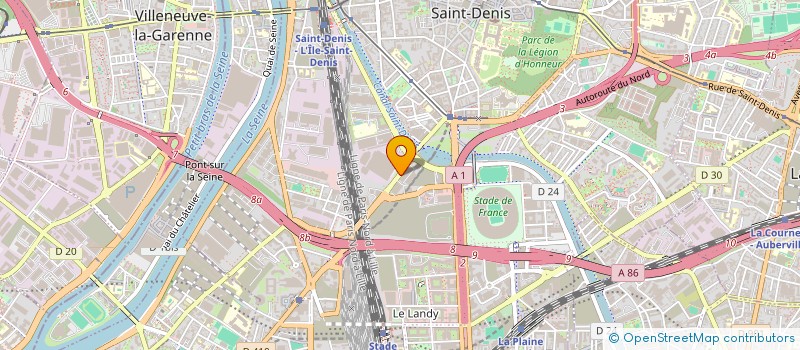 localisation de l'entreprise A TOUT NET à SAINT-DENIS