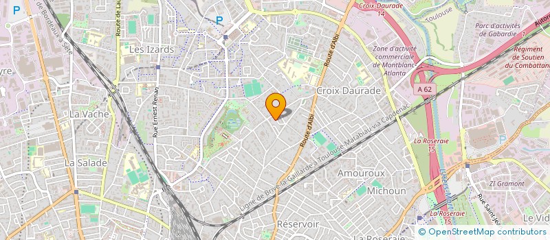 localisation de l'entreprise A TOUT PETITS PAS à TOULOUSE