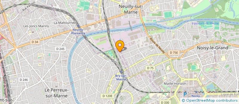 localisation de l'entreprise A TOUT VA  NOISY-LE-GRAND