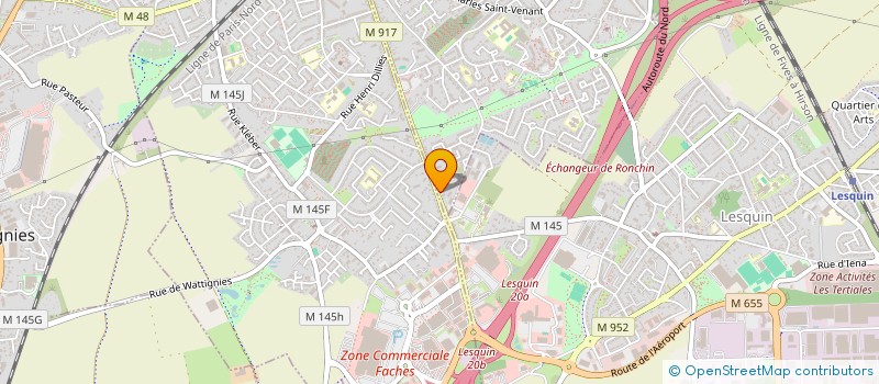 localisation de l'entreprise A TOUT VA à RONCHIN