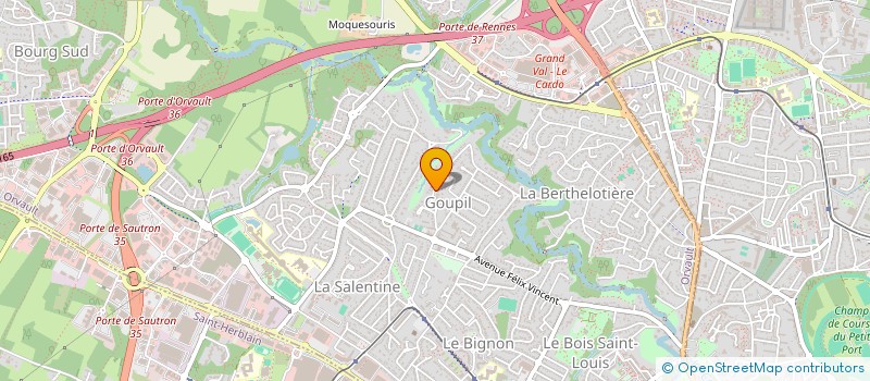 localisation de l'entreprise A TOUT VENT à ORVAULT