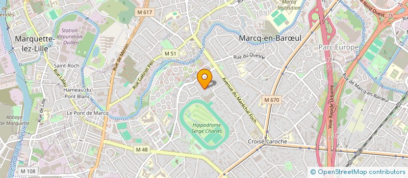 localisation de l'entreprise A TOUTE BERZINGUE 4L TROPHY à MARCQ-EN-BARŒUL