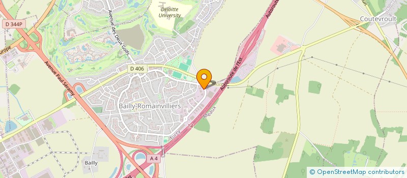 localisation de l'entreprise A TOUTE HEURE FERMETURES à BAILLY-ROMAINVILLIERS