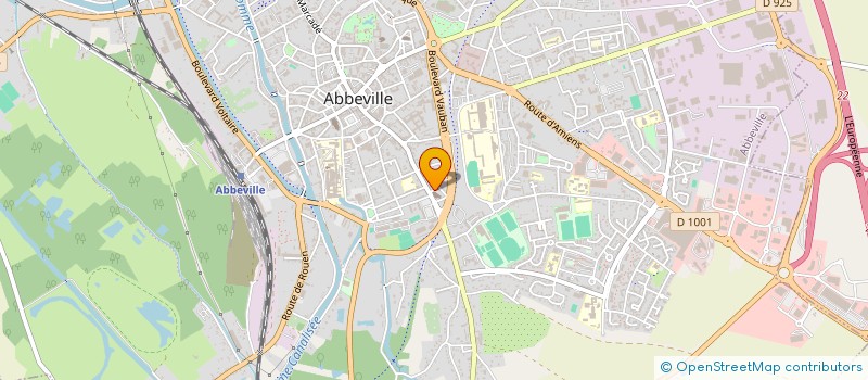 localisation de l'entreprise A TOUTE VAPEUR à ABBEVILLE