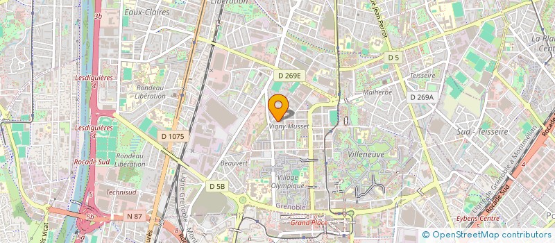 localisation de l'entreprise A TOUTE VAPEUR à GRENOBLE