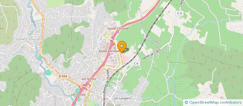 localisation de l'entreprise A TOUTES HEURES à SOLLIES-PONT