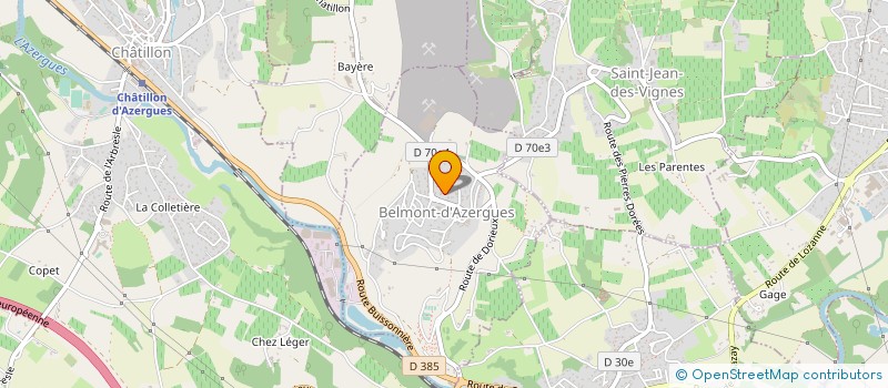 localisation de l'entreprise A-TRACT DEVICE & CO  BELMONT-D'AZERGUES