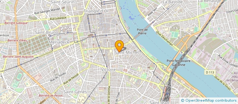 localisation de l'entreprise A-TRAITS à BORDEAUX