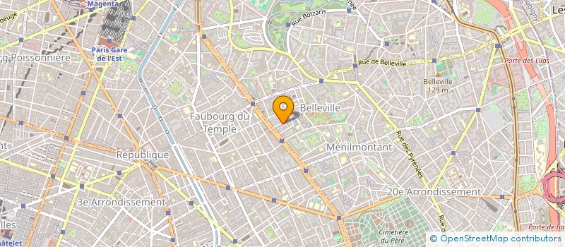 localisation de l'entreprise A TRAVERS LE MIROIR  PARIS