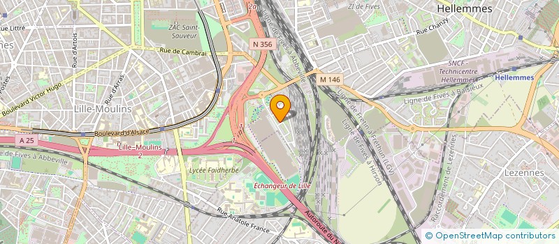 localisation de l'entreprise A TRAVERS LE MONDE à LILLE