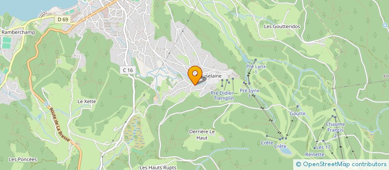 localisation de l'entreprise A TRAVERS LE REGARD D'EMILE à GERARDMER