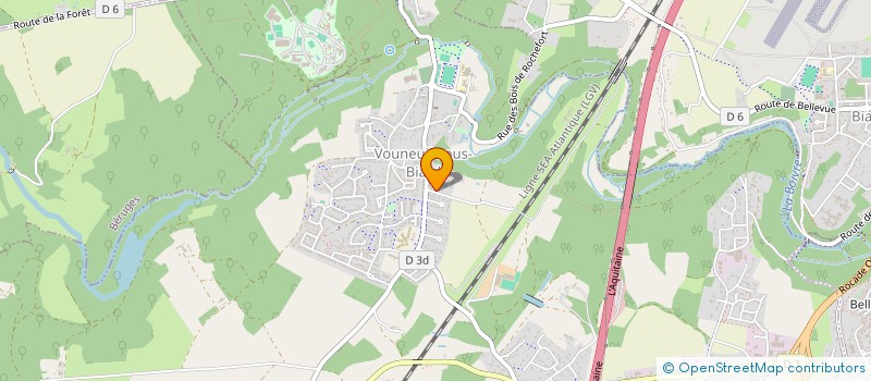 localisation de l'entreprise A TRIBORD  VOUNEUIL-SOUS-BIARD