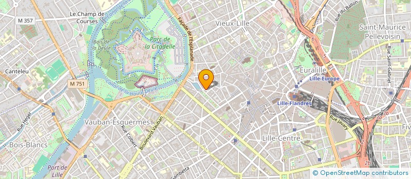 localisation de l'entreprise A TROIS PAS à LILLE