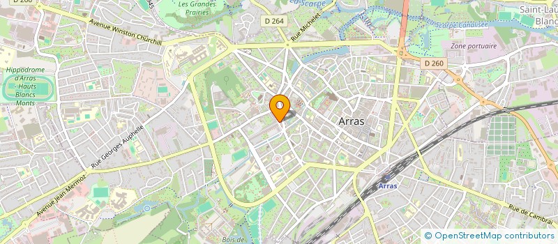 localisation de l'entreprise A TROIS TOUTRAVO à ARRAS