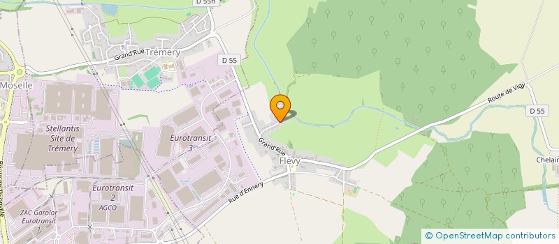 localisation de l'entreprise A-TWO DEVELOPPEMENT  FLEVY