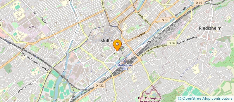 localisation de l'entreprise A.U.C à MULHOUSE