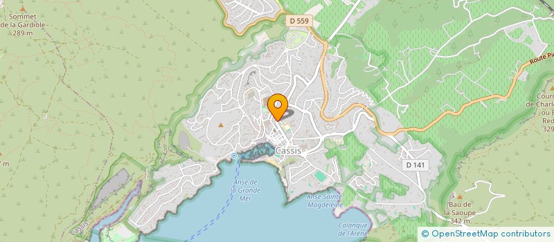 localisation de l'entreprise A U M STUDIO  CASSIS