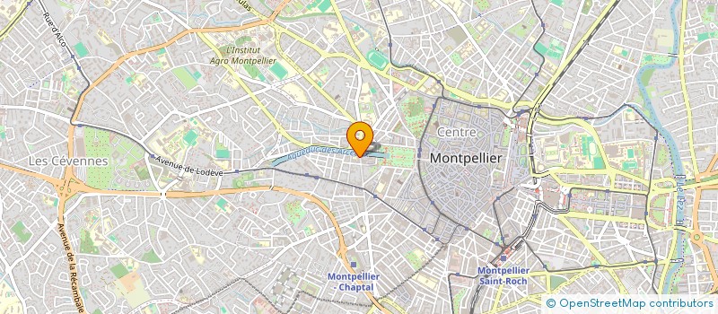 localisation de l'entreprise A.V.A ARCEAUX VIE ACTIVE à MONTPELLIER