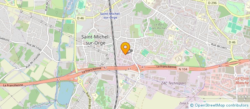 localisation de l'entreprise A V B BATIMENT à SAINT-MICHEL-SUR-ORGE