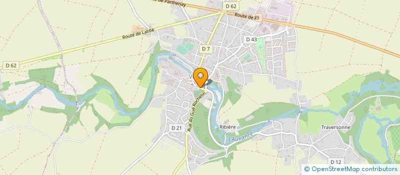 localisation de l'entreprise A V COMMUNICATION à VOUILLE